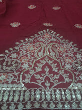 Load image into Gallery viewer, Mariab Panels & Sleeve Set Hand work