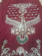 Load image into Gallery viewer, Mariab Panels & Sleeve Set Hand work