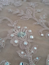 Load image into Gallery viewer, Mariab Frock Foil work