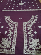 Load image into Gallery viewer, Branded Chester Satin Embroidered