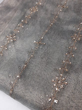 Load image into Gallery viewer, Mariab Fabric Embriodered Zari Net
