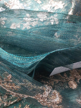 Load image into Gallery viewer, Mariab Fabric Embroidered Zari Net