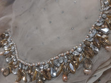 Load image into Gallery viewer, Mariab Saree Hand work Chiffon