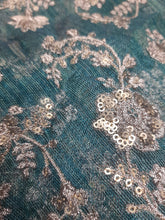 Load image into Gallery viewer, Mariab Fabric Embroidered Zari Net