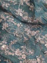 Load image into Gallery viewer, Mariab Fabric Embroidered Zari Net