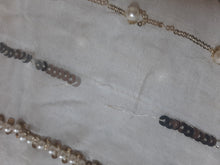 Load image into Gallery viewer, Branded Fabric Chiffon Pearl Embellished