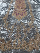 Load image into Gallery viewer, Sana Safinaz 3-piece Velvet dori work
