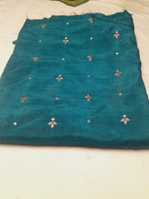 Load image into Gallery viewer, Mariab Fabric Embroidered Raw Silk