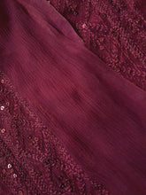 Load image into Gallery viewer, Mariab Fabric Luxe Chiffon Embroidered