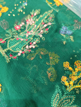 Load image into Gallery viewer, Mariab Fabric Luxe Embroidered Chiffon