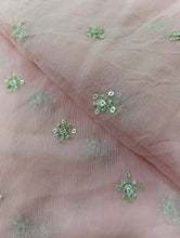 Load image into Gallery viewer, Mariab Duppta Embroidered Chiffon