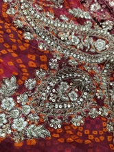 Load image into Gallery viewer, Mariab Saree Embroidered Chiffon