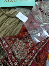 Load image into Gallery viewer, Mariab Saree Embroidered Chiffon