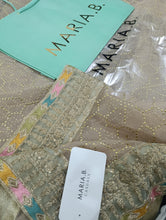 Load image into Gallery viewer, Mariab Duppta Ready to wear stick on Mukesh