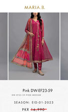 Load image into Gallery viewer, Mariab Duppta Ready to wear Silk Chunri Printed