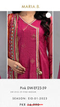 Load image into Gallery viewer, Mariab Duppta Ready to wear Silk Chunri Printed