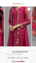 Load image into Gallery viewer, Mariab Duppta Ready to wear Silk Chunri Printed