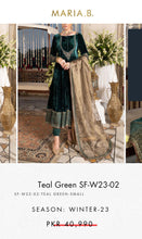 Load image into Gallery viewer, Mariab Fabric Embriodered Zari Net