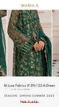 Load image into Gallery viewer, Mariab Fabric Embroidered Zari Net