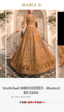 Load image into Gallery viewer, Mariab Frock Embroidered Chiffon