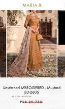 Load image into Gallery viewer, Mariab Frock Embroidered Chiffon
