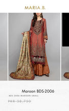 Load image into Gallery viewer, Mariab Duppta / Shawl Raw Silk