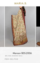 Load image into Gallery viewer, Mariab Duppta / Shawl Raw Silk