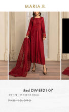Load image into Gallery viewer, Mariab Frock Pret / Ready to Wear