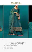 Load image into Gallery viewer, Mariab Fabric Embroidered Raw Silk