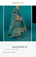 Load image into Gallery viewer, Mariab Fabric Embroidered Raw Silk