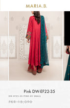 Load image into Gallery viewer, Mariab Fabric Embroidered Chiffon