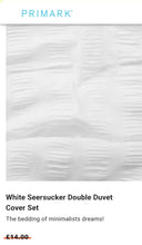 Load image into Gallery viewer, Primark Quilt Cover Smocked