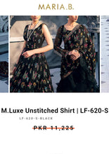 Load image into Gallery viewer, Mariab Fabric Luxe Embroidered Chiffon