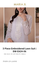 Load image into Gallery viewer, Mariab Neckline, bunch & Duppta Patti Set