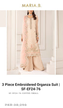 Load image into Gallery viewer, Mariab Duppta Ready to wear Foil work