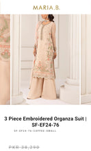 Load image into Gallery viewer, Mariab Duppta Ready to wear Foil work