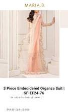 Load image into Gallery viewer, Mariab Duppta Ready to wear Foil work