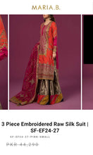 Load image into Gallery viewer, Mariab Fabric Masori