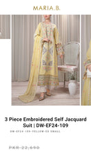 Load image into Gallery viewer, Mariab Patch & Duppta Patti Set