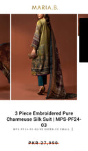 Load image into Gallery viewer, Mariab Duppta Printed Silk