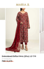 Load image into Gallery viewer, Mariab 2-Piece Luxe Chiffon Embroidered