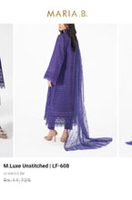 Load image into Gallery viewer, Mariab Fabric luxe Tarkashi Schiffli Embroidered Lawn