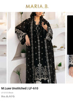 Load image into Gallery viewer, Mariab Fabric Luxe Embroidered Lawn
