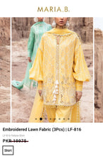 Load image into Gallery viewer, Mariab Fabric Luxe Qureshia style