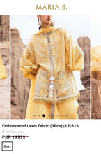 Load image into Gallery viewer, Mariab Fabric Luxe Qureshia style