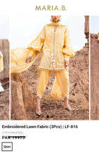 Load image into Gallery viewer, Mariab Fabric Luxe Qureshia style