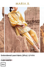 Load image into Gallery viewer, Mariab Fabric Luxe Qureshia style