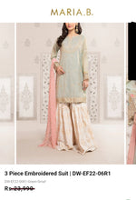 Load image into Gallery viewer, Mariab Duppta Embroidered Chiffon