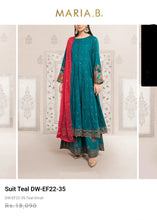 Load image into Gallery viewer, Mariab Duppta Embroidered Chiffon