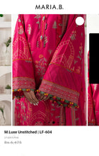 Load image into Gallery viewer, Mariab Duppta Luxe Chiffon Embroidered